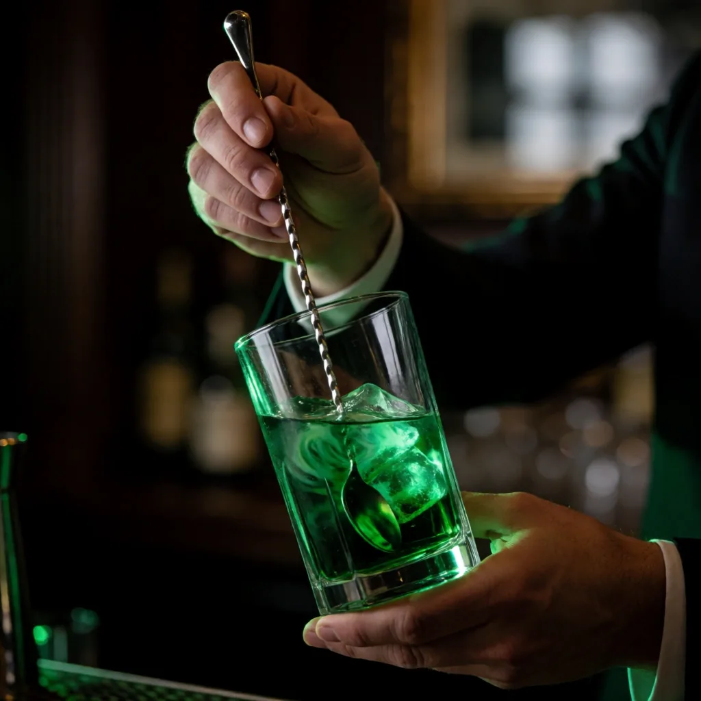 Barman w akcji
