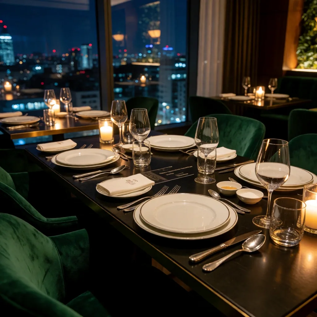 Wnętrze restauracji Orel Vanto